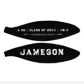 Mini Ballon De Basket Personalized Graduation Athlete Keepsake (Panneaux)