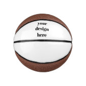 Mini Ballon De Basket Personnaliser ou Customiser (Devant)
