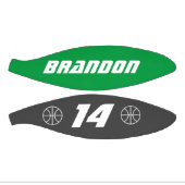 Mini Ballon De Basket Petit cadeau d'anniversaire personnalisé pour enfa (Panneaux)