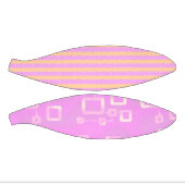 Mini Ballon De Basket Pink Geometric  (Panneaux)