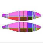 Mini Ballon De Basket Pink tartan Fabric Pattern Cloth Madras (Panneaux)