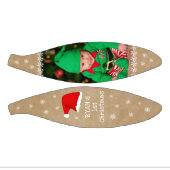 Mini Ballon De Basket Première photo de Noël du Père Noël (Panneaux)