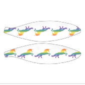 Mini Ballon De Basket Rainbow Unicorn lgbt (Panneaux)