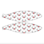 Mini Ballon De Basket Red Angel Coeur avec ailes (Panneaux)