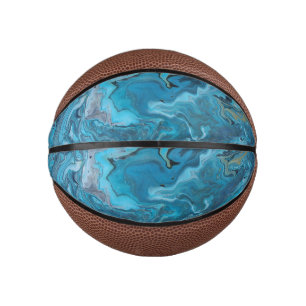 Mini Ballon De Basket Rhapsody en Turquoise