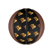 Mini Ballon De Basket Rose d'or ( rose d'or ) (Vertical)