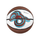 Mini Ballon De Basket San Francisco garter snake (Devant)