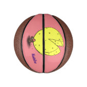 Mini Ballon De Basket Souris mignonne avec dessin animé au fromage (Vertical)