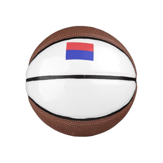 Mini Ballon De Basket Srpska Republika Flag Emblem (Devant)