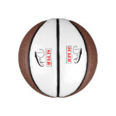 Mini Ballon De Basket Super papa (Vertical)