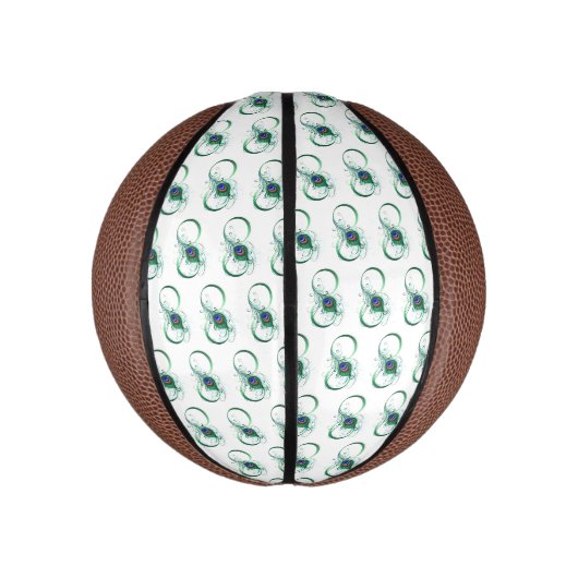 Mini Ballon De Basket Symbole de l'Infinity (Vertical)