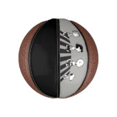 Mini Ballon De Basket Tee - shirt | Marche de groupe (Vertical)