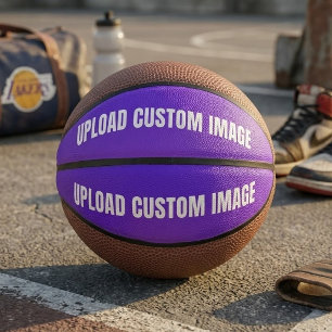 Mini Ballon De Basket Télécharger une image personnalisée 2 - Ajoutez la