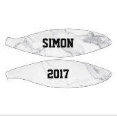 Mini Ballon De Basket Texture de Marbre blanc personnalisée (Panneaux)