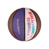 Mini Ballon De Basket Travail Pour Le Mini Basket-Ball (Vertical)