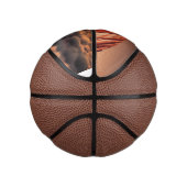 Mini Ballon De Basket Uluru "Ayers Rock" Australia Oil Paint, (Droite)