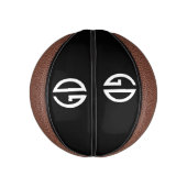 Mini Ballon De Basket Vos idées de monogramme simplement 1 (Vertical)