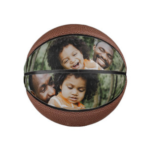 Mini Ballon De Basket Vos photos de famille Sports personnalisés