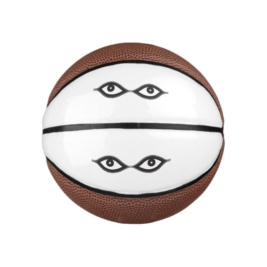 Mini Ballon De Basket Zipper eyes (Devant)