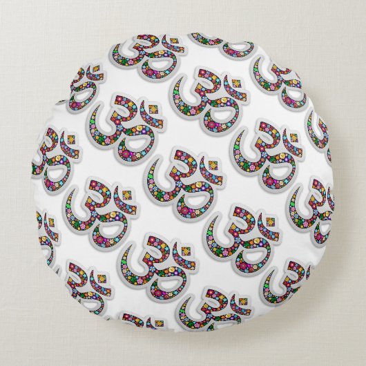 Mini Basketbalring Rond Kussen (Voorkant)