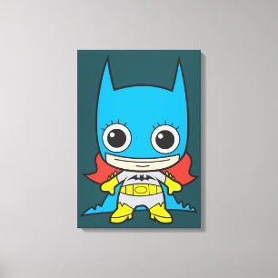 Mini Batgirl Canvas Afdruk