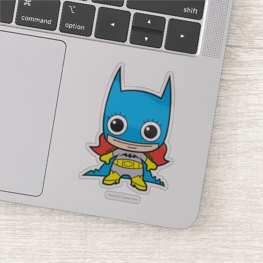 Mini Batgirl Sticker (Detail)