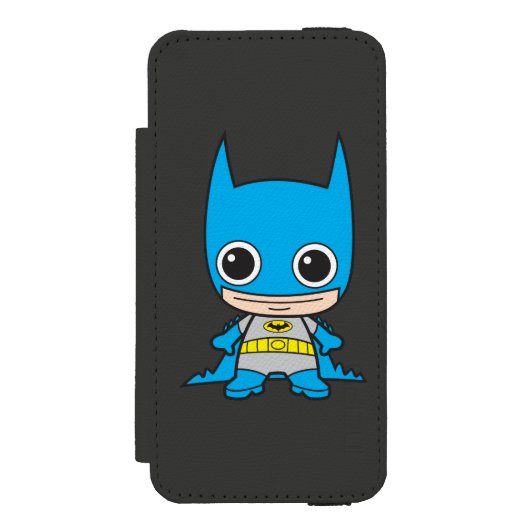 Mini Batman Incipio iPhone Portemonnee Hoesje (Voorkant Agenda)