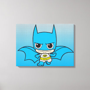 Mini Batman onderweg Canvas Afdruk