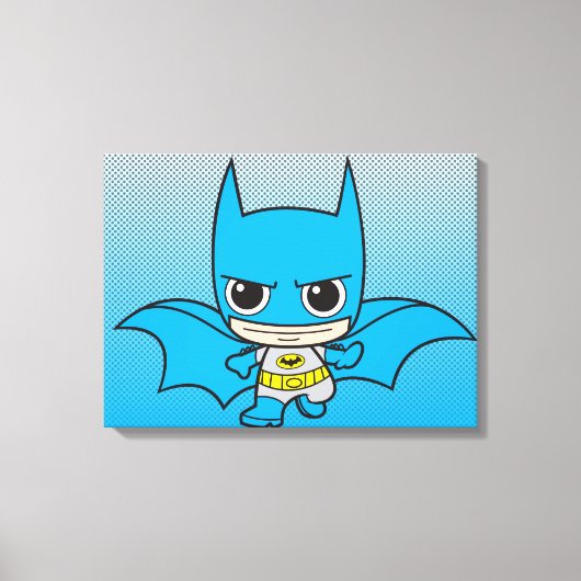 Mini Batman onderweg Canvas Afdruk (Voorkant)