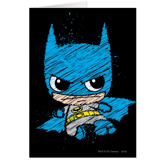 Mini Batman Sketch (Devant)
