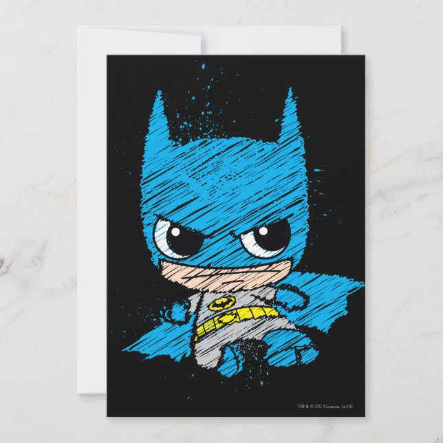 Mini Batman Sketch (Voorkant)