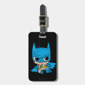 Mini Batman Sketch Bagagelabel (Voorkant verticaal)