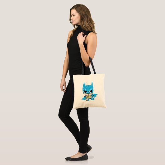 Mini Batman Sketch Tote Bag (Voorkant (model))