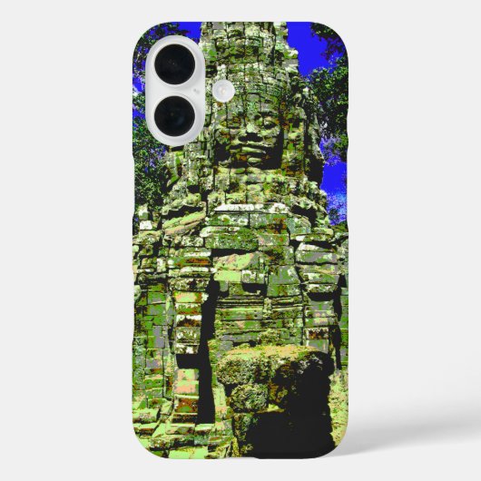 Mini Bayon [Redux] ... Siem Reap, Cambodja Case-Mate iPhone Case (Achterkant)