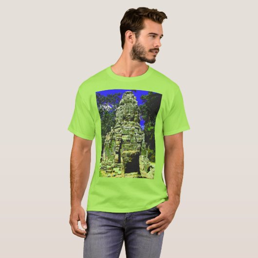 Mini Bayon [Redux] ... Siem Reap, Cambodja T-shirt (Voorkant volledig)