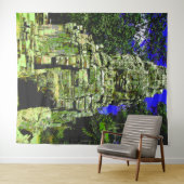 Mini Bayon [Redux] ... Siem Reap, Cambodja Wandkleed (In Situ (horizontaal))