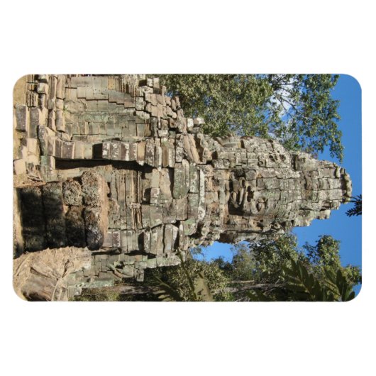 Mini Bayon ... Ta Prohm, Siem Reap, Cambodja Magneet (Horizontaal)