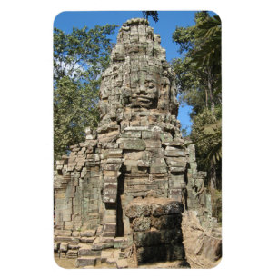 Mini Bayon ... Ta Prohm, Siem Reap, Cambodja Magneet