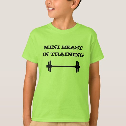Mini Beast in Shirt Opleiding (Voorkant)