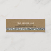 Mini beau carte de visite professionnel + gemstones str (Dos)