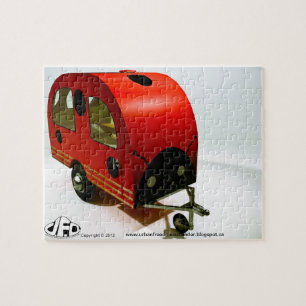 Mini Bike Camper Ladybug-stijl Puzzle Legpuzzel