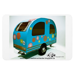 Mini Bike Camper Premium Flexi Magnet Magneet