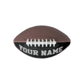 Mini BLACK SILVER EN DARK GRAY, speciaal aangepast American Football (Voorkant)
