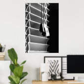 Mini Blinds Poster (Thuiskantoor)