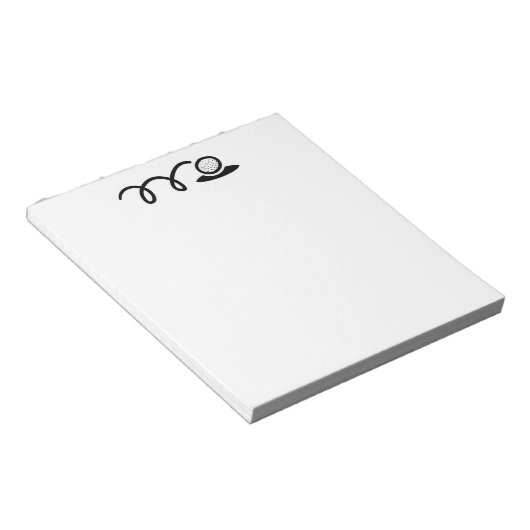 Mini bloc-notes de golf (Incliné)