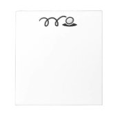 Mini bloc-notes de golf (Devant)