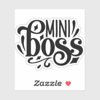 Mini Boss, baby Boss Sticker