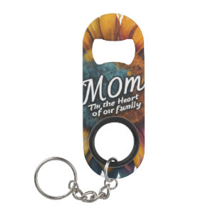 Mini Bottle Opener Sleutelhanger – "Mama: Het Hart Flessenopener
