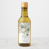 Mini bouteille à vin Rose Eucalyptus Étiquettes (Devant)
