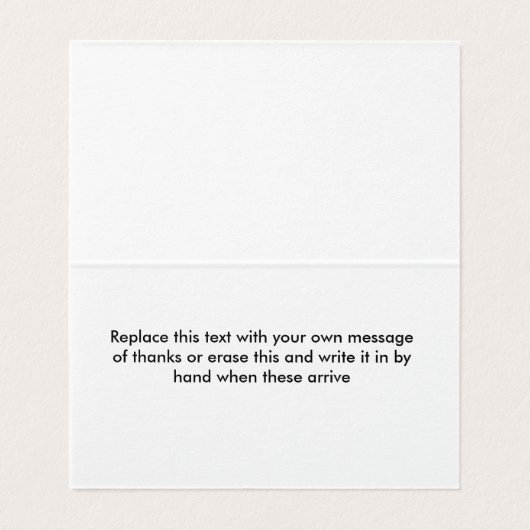 Mini Budget Moderne Merci Notes (Inside Unfolded)